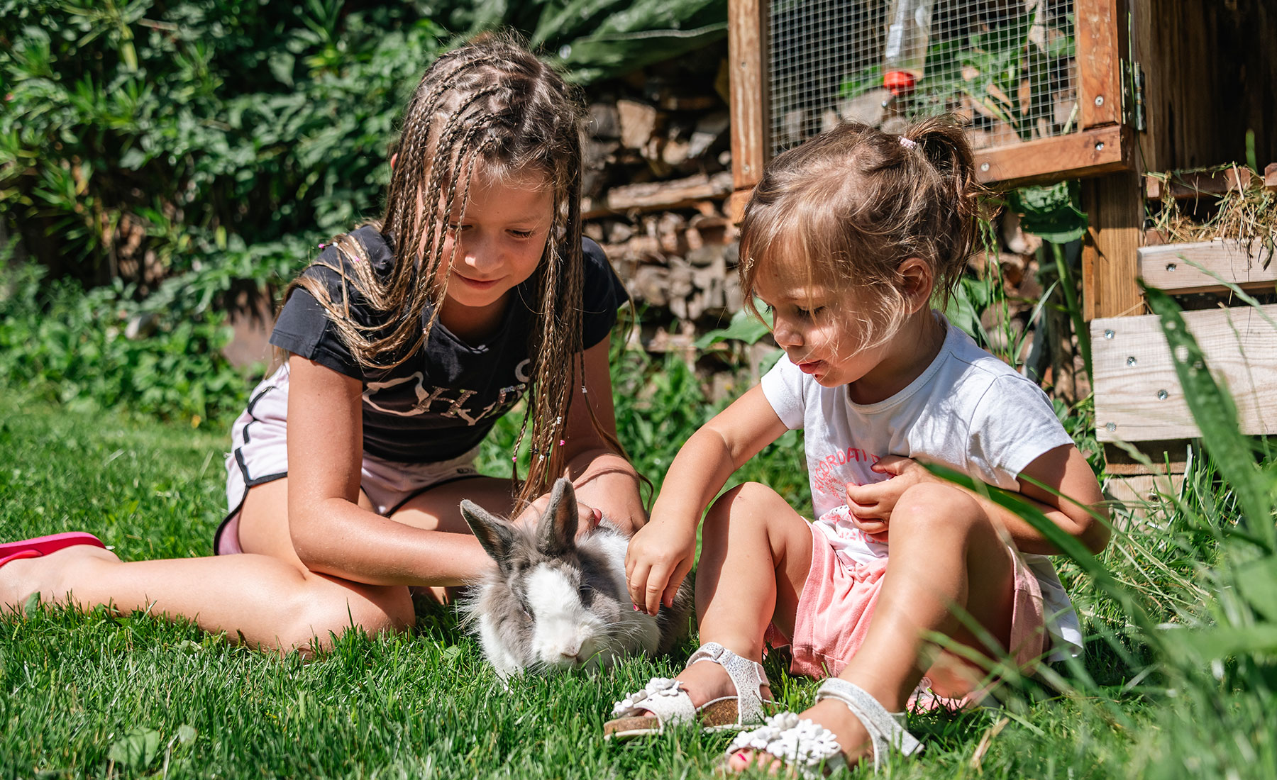 Urlaub Bauernhof Brixen Streichelzoo